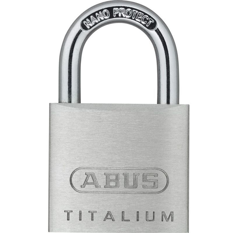 Hengelås 64TI/30 aluminium titalium