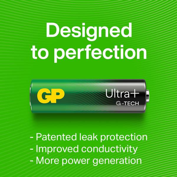 Hovedbilde Batteri GP D/LR20 Ultra+Alkaline 2pk